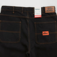 Butter Goods Santosuosso Jeans in Washed Black and Orange thumbnail