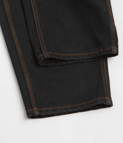 Butter Goods Santosuosso Jeans in Washed Black and Orange