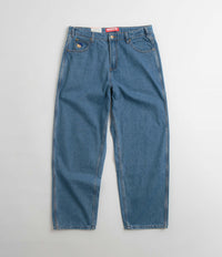 Butter Goods Santosuosso Jeans in Washed Indigo and Blue / Blue