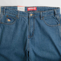Butter Goods Santosuosso Jeans in Washed Indigo and Blue / Blue thumbnail