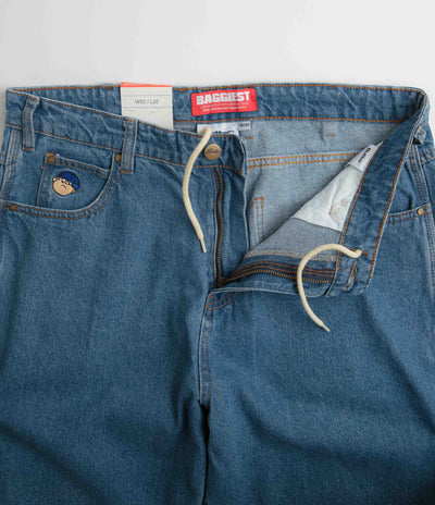 Butter Goods Santosuosso Jeans in Washed Indigo and Blue / Blue