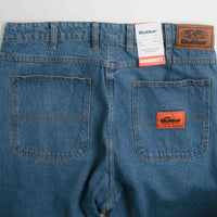 Butter Goods Santosuosso Jeans in Washed Indigo and Blue / Blue thumbnail