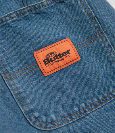 Butter Goods Santosuosso Jeans in Washed Indigo and Blue / Blue