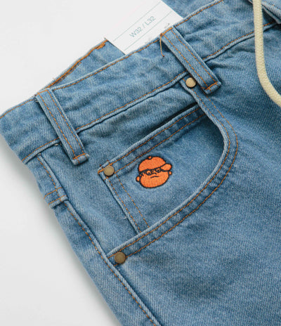 Butter Goods Santosuosso Jeans in Washed Indigo and Indigo