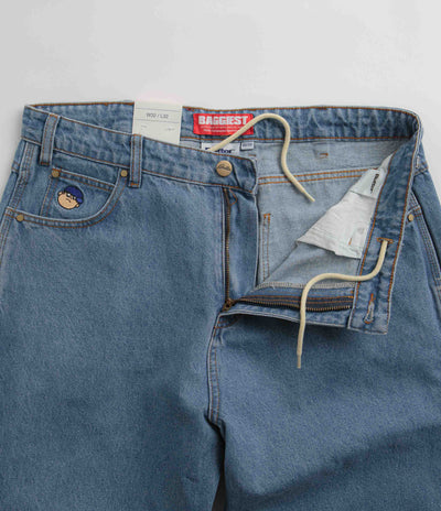Butter Goods Santosuosso Jeans in Washed Indigo and Light Blue