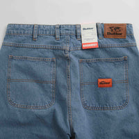 Butter Goods Santosuosso Jeans in Washed Indigo and Light Blue thumbnail