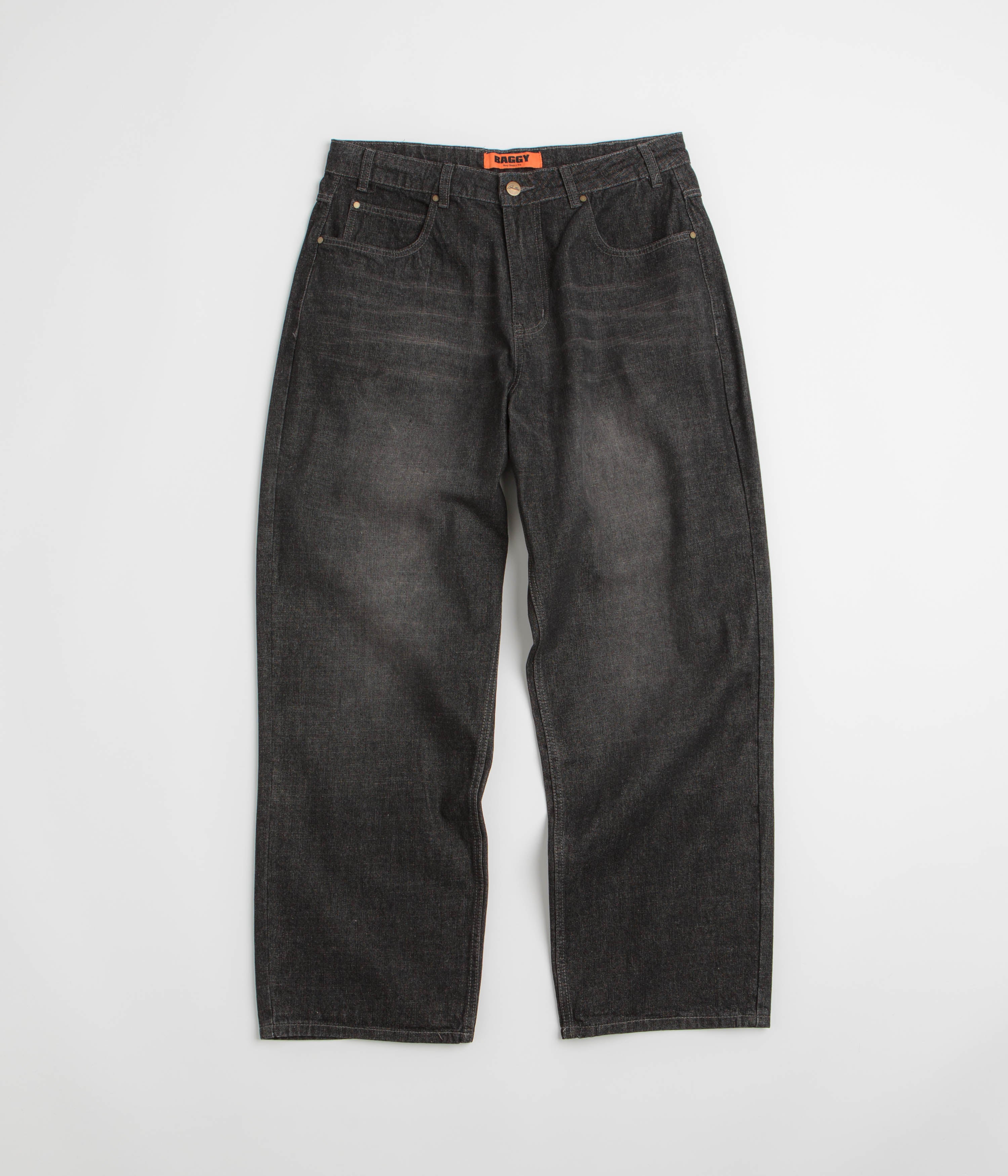 Butter Goods Scorpion Stitch Jeans - Slub Black