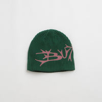 Butter Goods Scrawling Skully Beanie - Forest thumbnail
