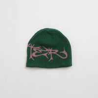 Butter Goods Scrawling Skully Beanie - Forest thumbnail