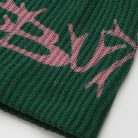 Butter Goods Scrawling Skully Beanie - Forest thumbnail
