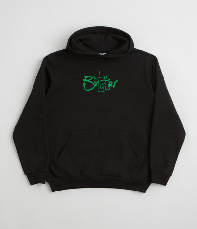Butter Goods Scribble Hoodie in Black