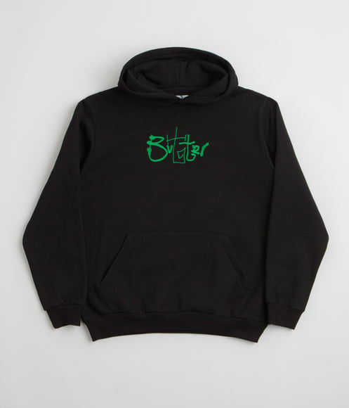 Butter Goods Scribble Hoodie - Black