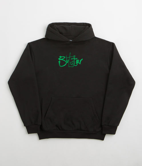 Butter Goods Scribble Hoodie - Black