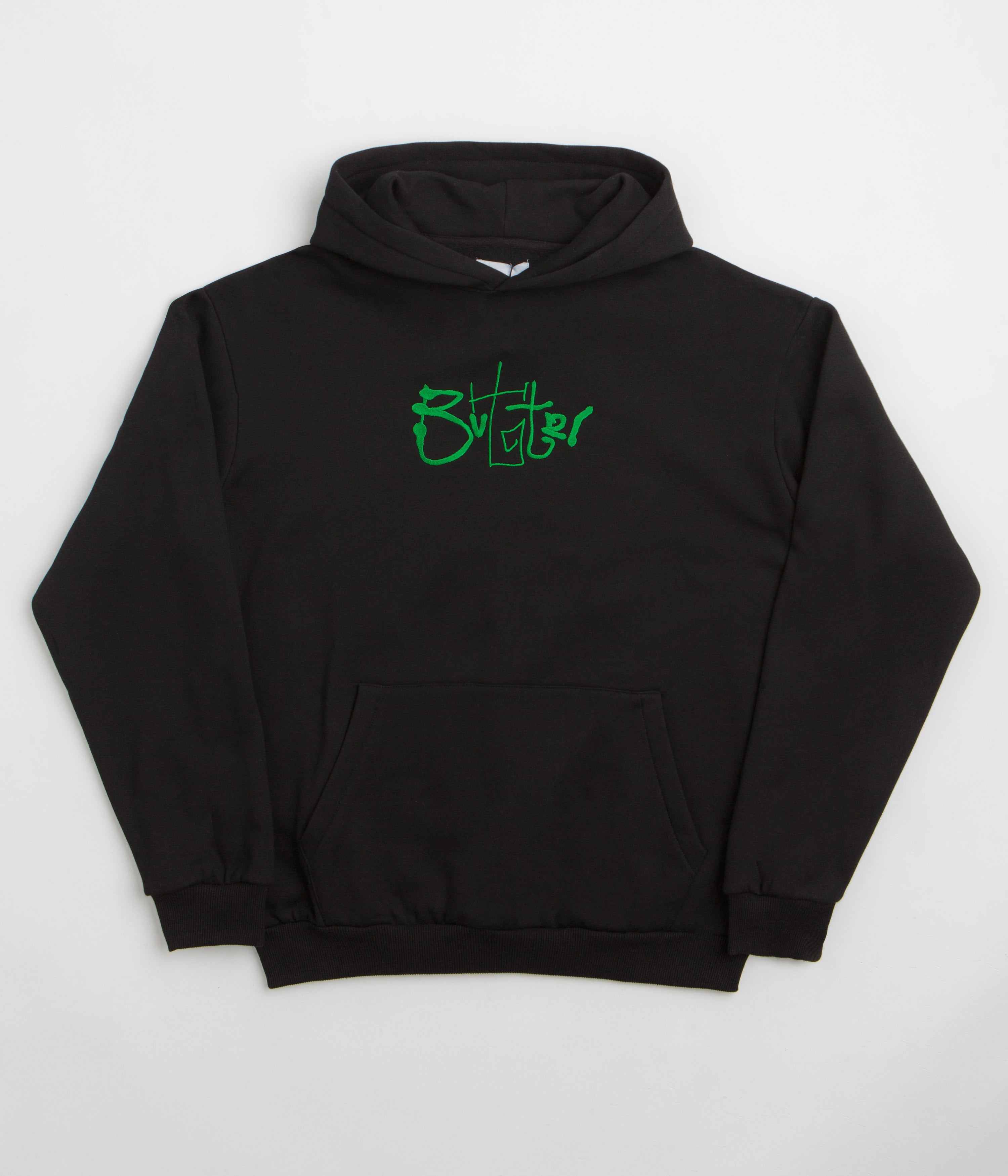 Butter Goods Scribble Hoodie in Black