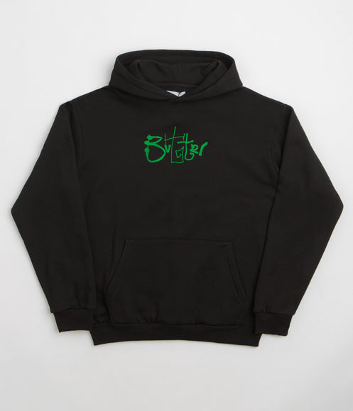 Butter Goods Scribble Hoodie - Black