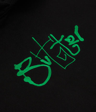Butter Goods Scribble Hoodie in Black