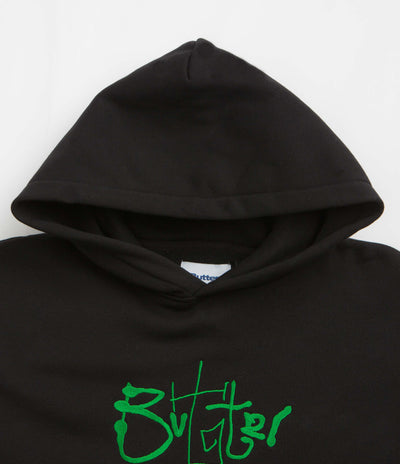 Butter Goods Scribble Hoodie in Black
