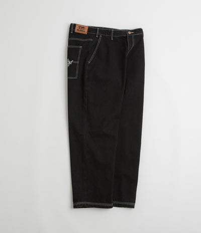 Butter Goods Scribble Jeans in Washed Black