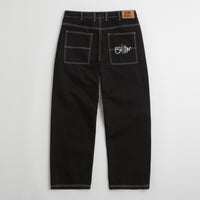 Butter Goods Scribble Jeans in Washed Black thumbnail