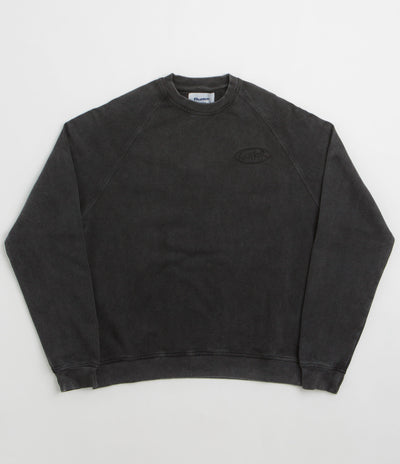 Butter Goods Scrubbed Crewneck Sweatshirt - Black