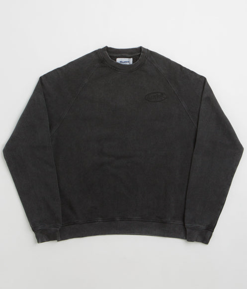Butter Goods Scrubbed Crewneck Sweatshirt - Black