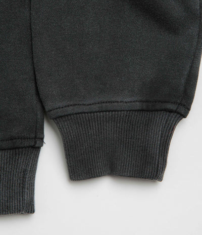 Butter Goods Scrubbed Crewneck Sweatshirt - Black