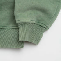 Butter Goods Scrubbed Crewneck Sweatshirt - Fern thumbnail