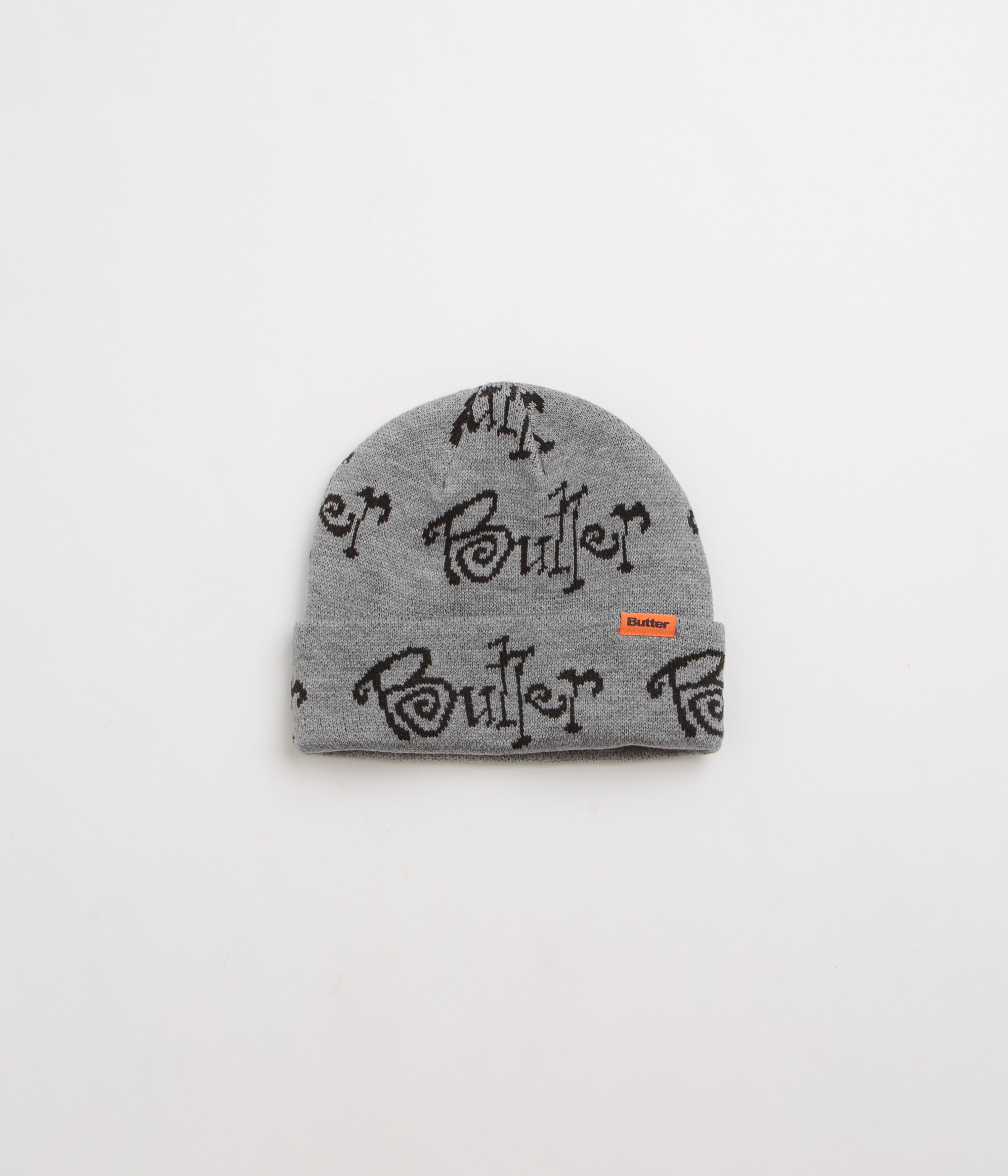 Butter Goods Sidewalk Beanie in Ash