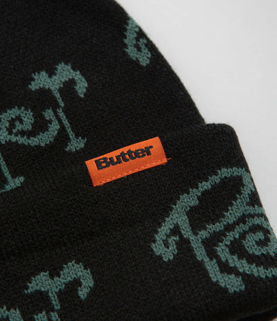 Butter Goods Sidewalk Beanie - Black