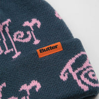 Butter Goods Sidewalk Beanie - Purple thumbnail
