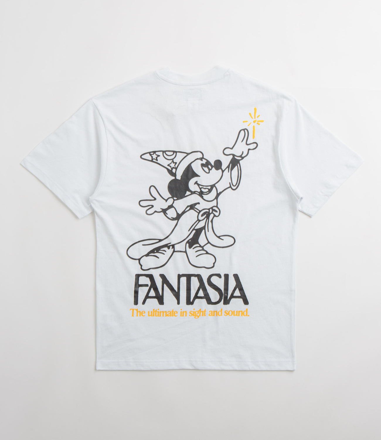 【BUTTER GOODS】 Sight And Sound Tee / White Butter Goods Sight And Sound T-Shirt - White | Flatspot