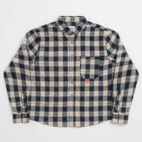 Butter Goods Sirocco Shirt - Navy / White thumbnail