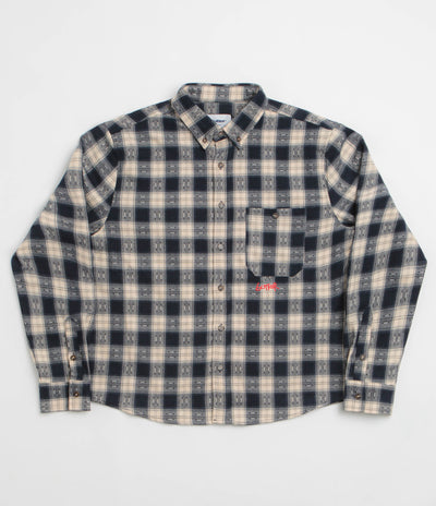 Butter Goods Sirocco Shirt - Navy / White