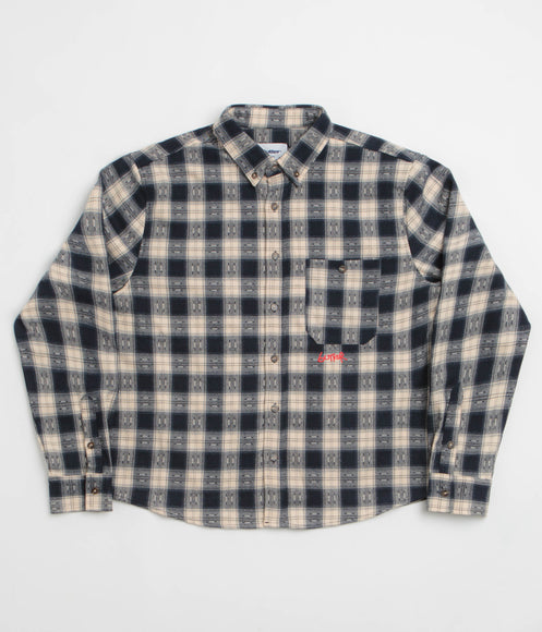 Butter Goods Sirocco Shirt - Navy / White
