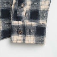 Butter Goods Sirocco Shirt - Navy / White thumbnail