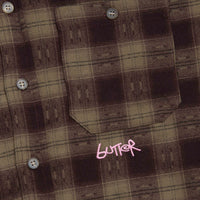 Butter Goods Sirocco Shirt - Plum / Taupe thumbnail