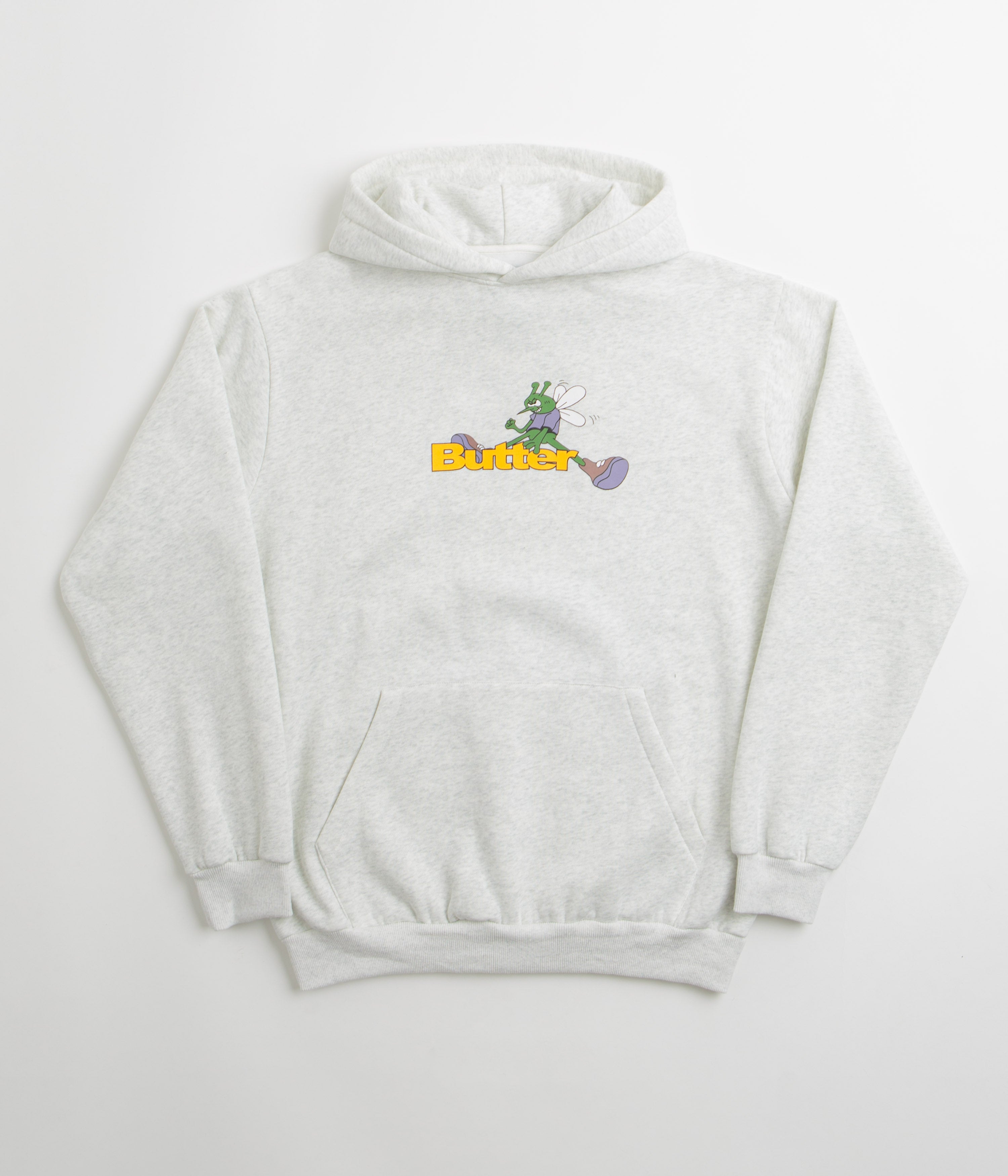 Butter Goods Skeeter Hoodie in Ash