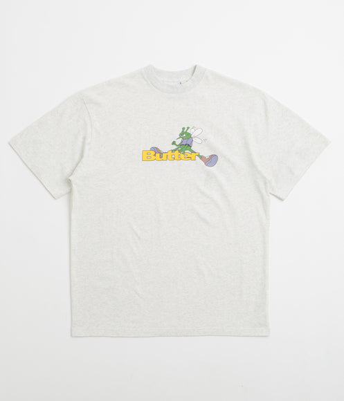 Butter Goods Skeeter Logo T-Shirt - Ash