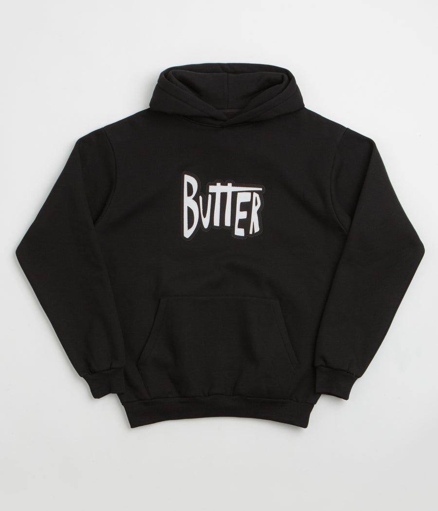 Butter Goods Sketch Applique Hoodie - Black