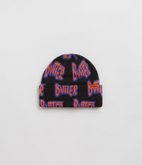 Butter Goods Sketch Cuff Beanie in Black