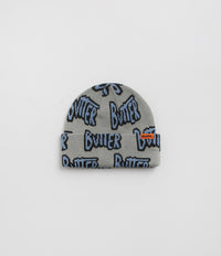 Butter Goods Sketch Cuff Beanie in Pewter