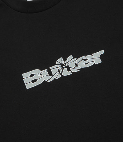 Butter Goods Smashed Logo T-Shirt - Black