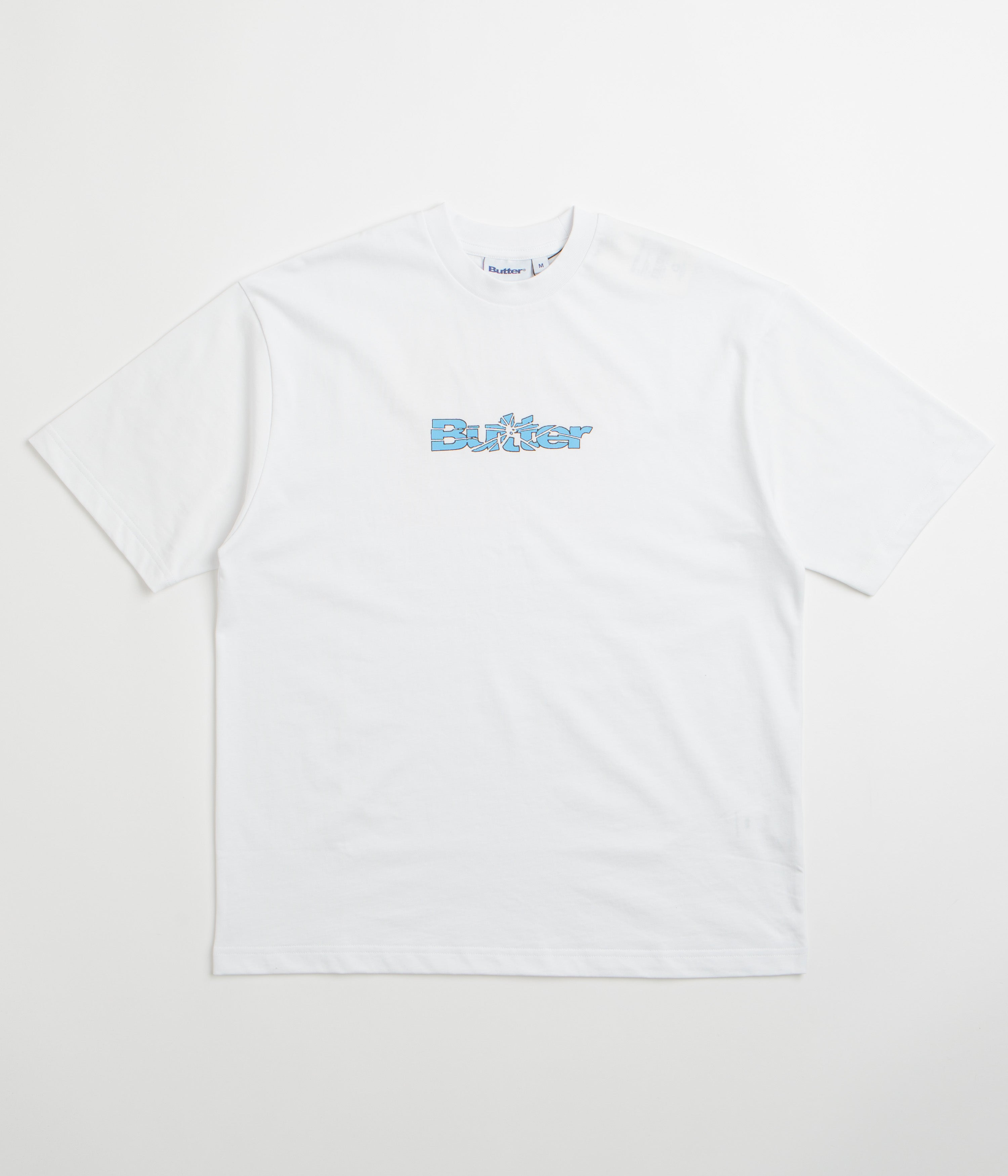Butter Goods Smashed Logo T-Shirt - White