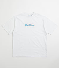Butter Goods Smashed Logo T-Shirt in White