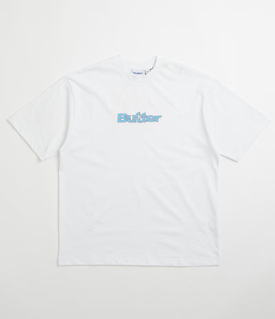 Butter Goods Smashed Logo T-Shirt - White