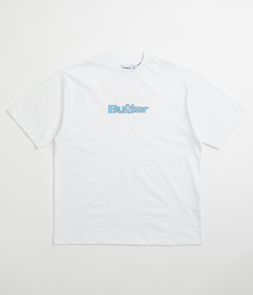 Butter Goods Smashed Logo T-Shirt - White