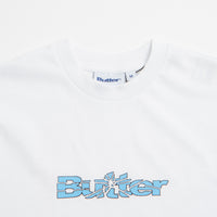 Butter Goods Smashed Logo T-Shirt - White thumbnail