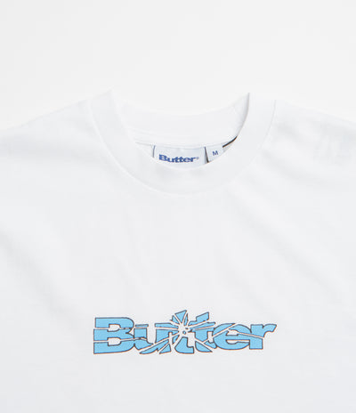 Butter Goods Smashed Logo T-Shirt - White