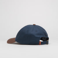 Butter Goods Snail Cap in Navy and Walnut thumbnail