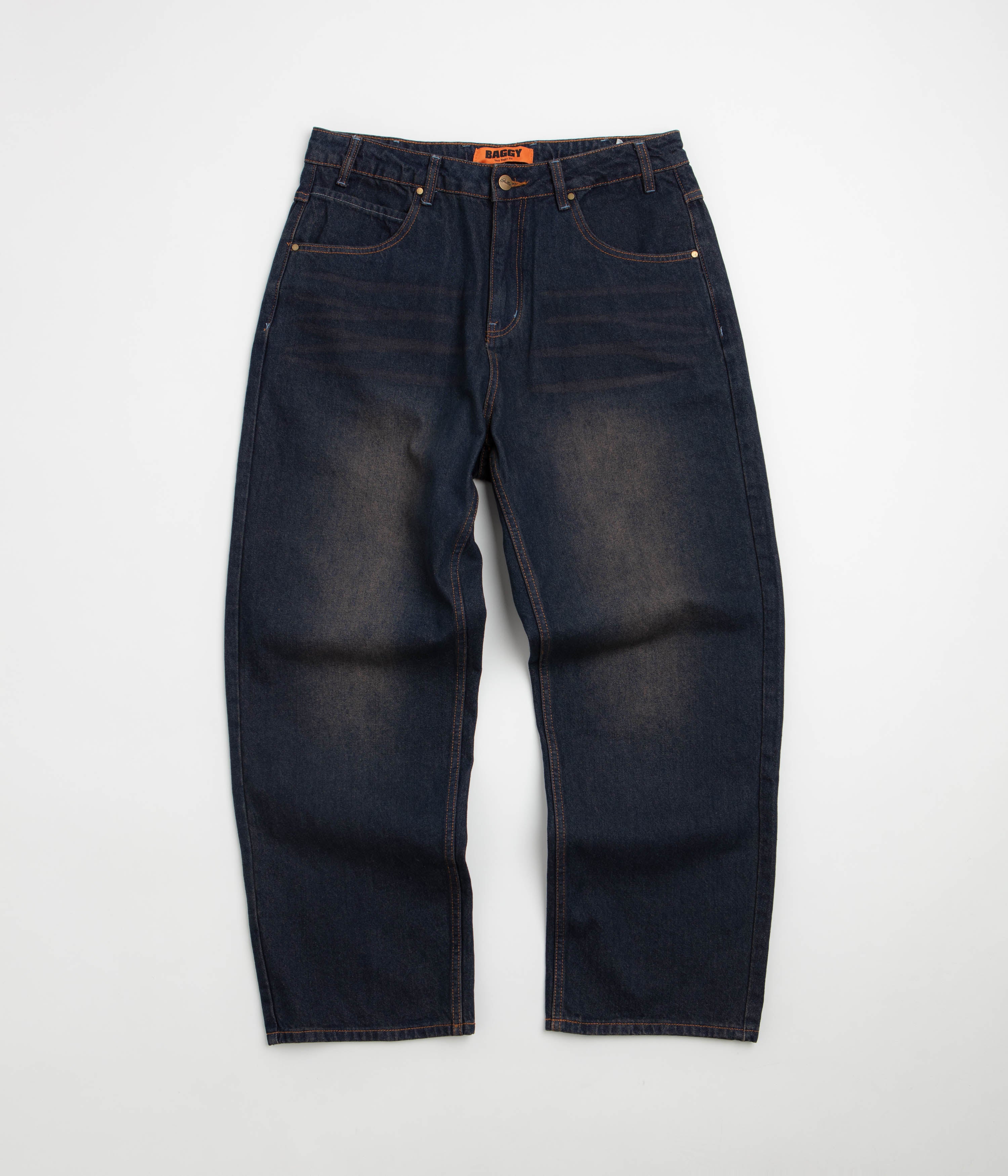 Butter Goods Solar Fade Jeans - Tinted Dark Indigo
